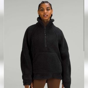 Lululemon Scuba Oversized Fleece Funnel-Neck Half-Zip